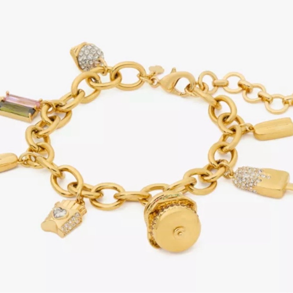 Kate Spade Gold Charm Bracelet